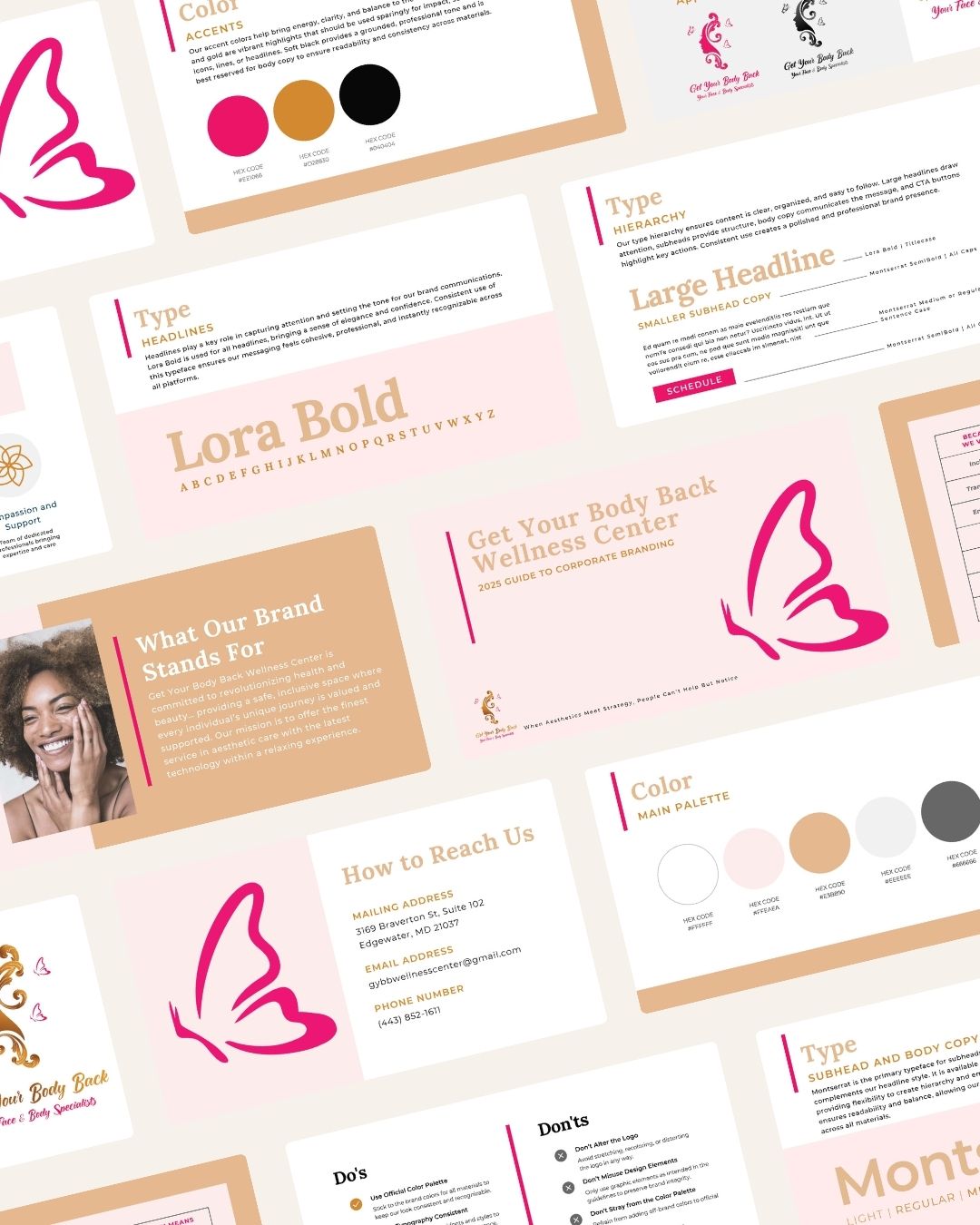 Get Your Body Back Brand Guidelines